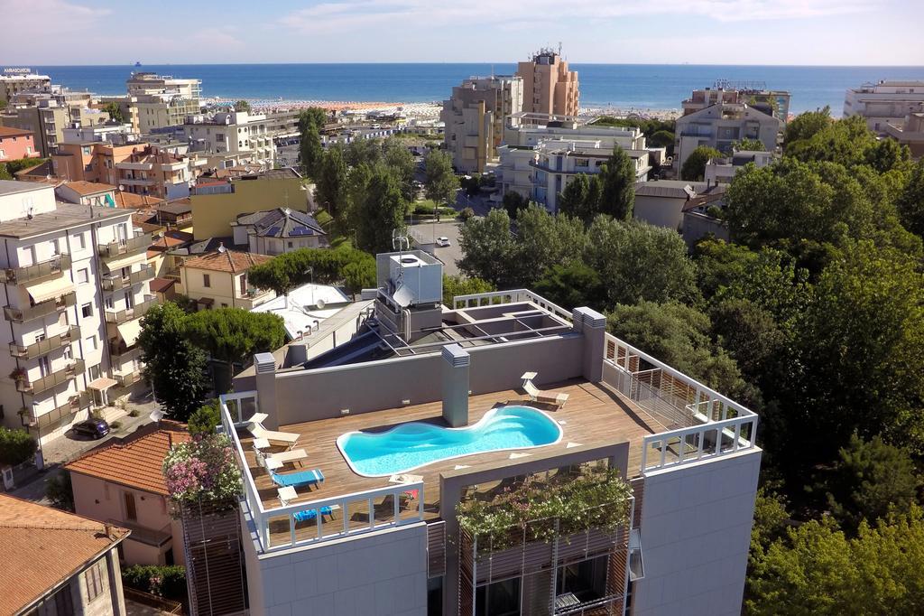 Residence Delfina Rimini Exterior foto